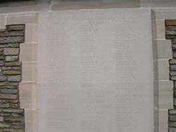 Memorial to Colin Wilson