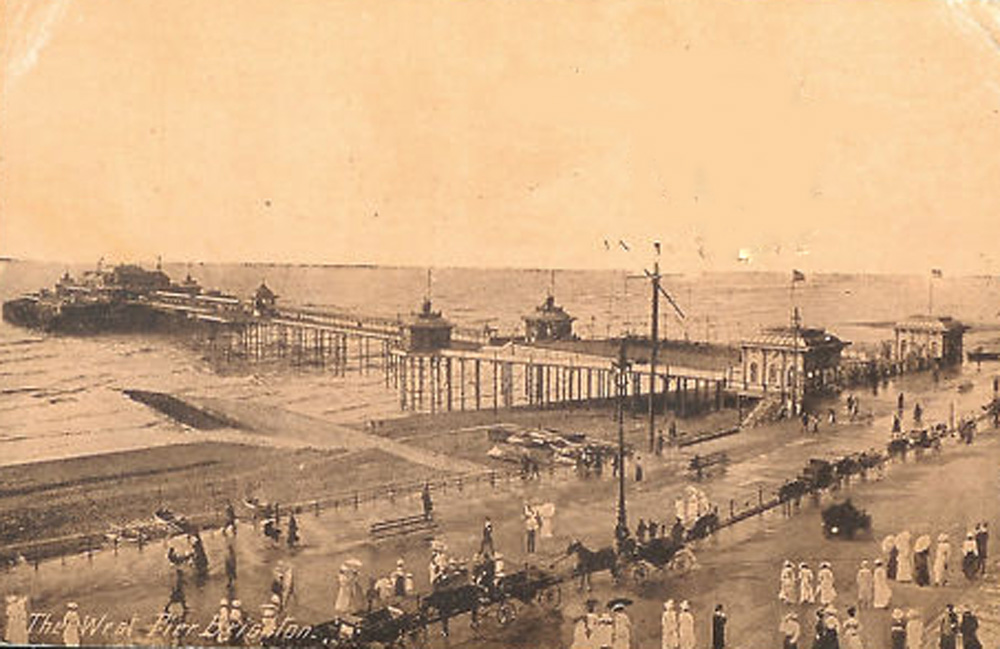 Brighton West Pier, c. 1900