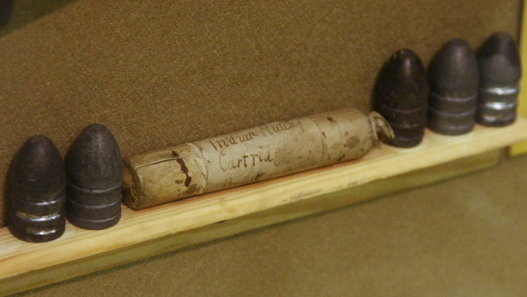 An offending cartridge from the "Indian Mutiny"