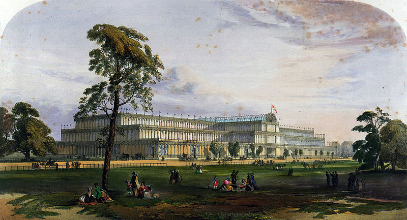 Crystal Palace from Dickinson's Comprehensive Pictures of the Great Exhibition
