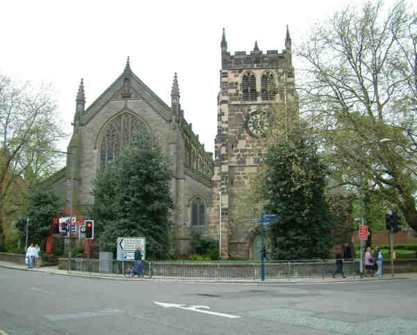 Church of St Wurburgh, Derby