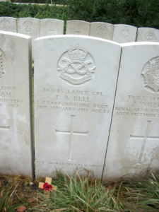 Memorial to Edgar Bell 