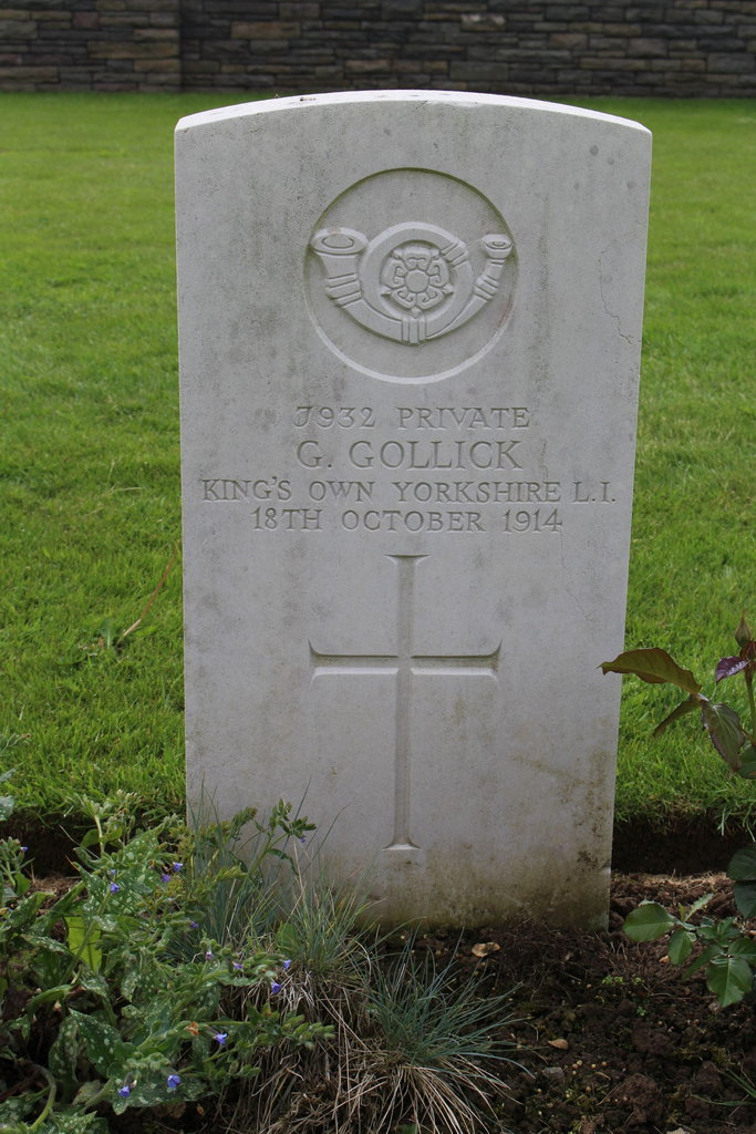 Memorial to George Gollick