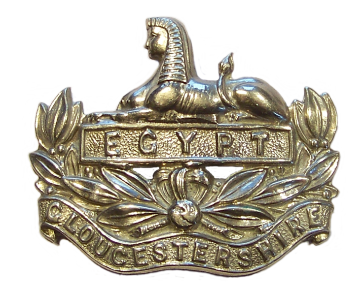 Gloucestershire (Glosters) Cap Badge