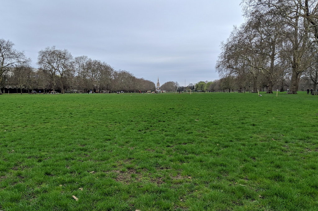 Hyde Park - site of the Crystal Palace MW