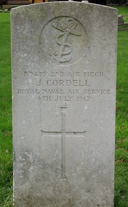 Memorial to James Cordell