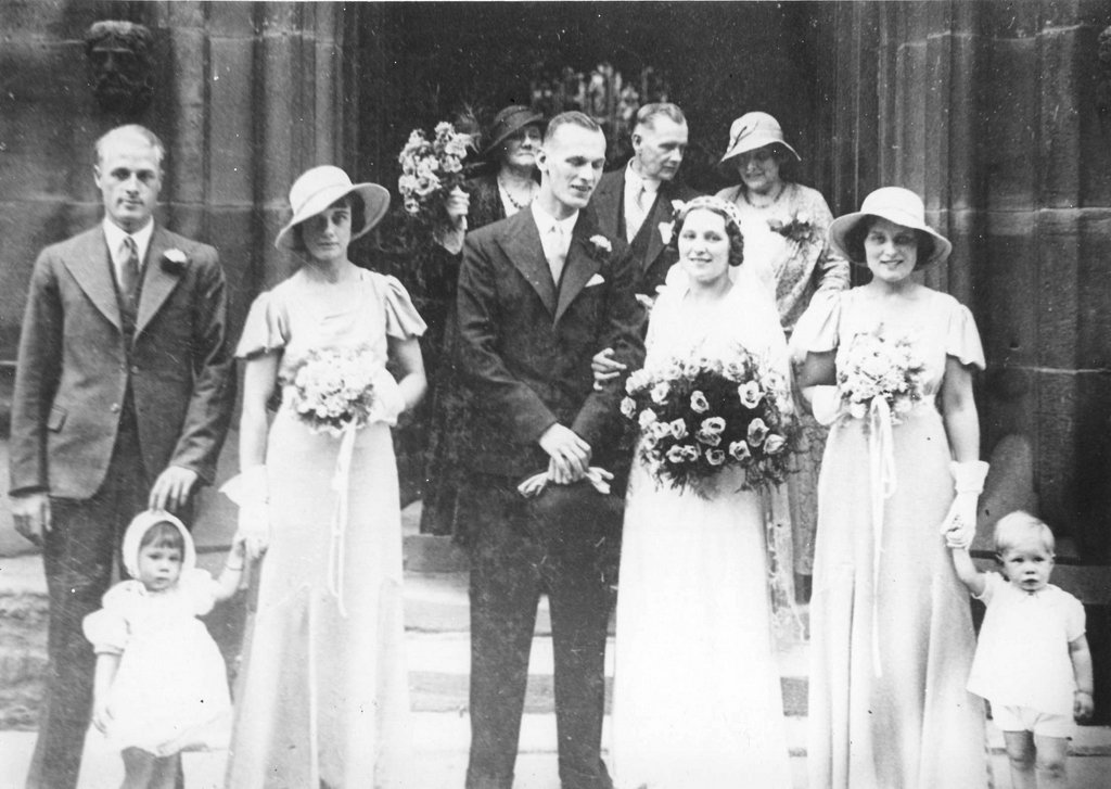 John & Kath Larard's Wedding 1933