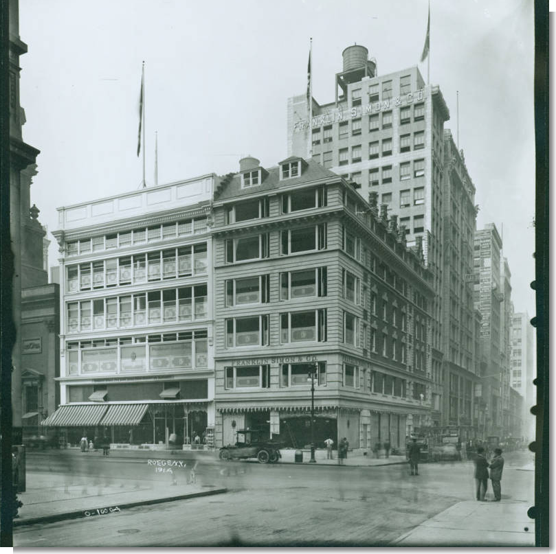 Franklin Simon & Co, Fifth Avenue, New York, 1920s