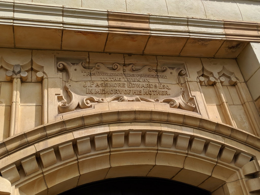 Dedication at Passmore Edwards Library, Newton Abbott