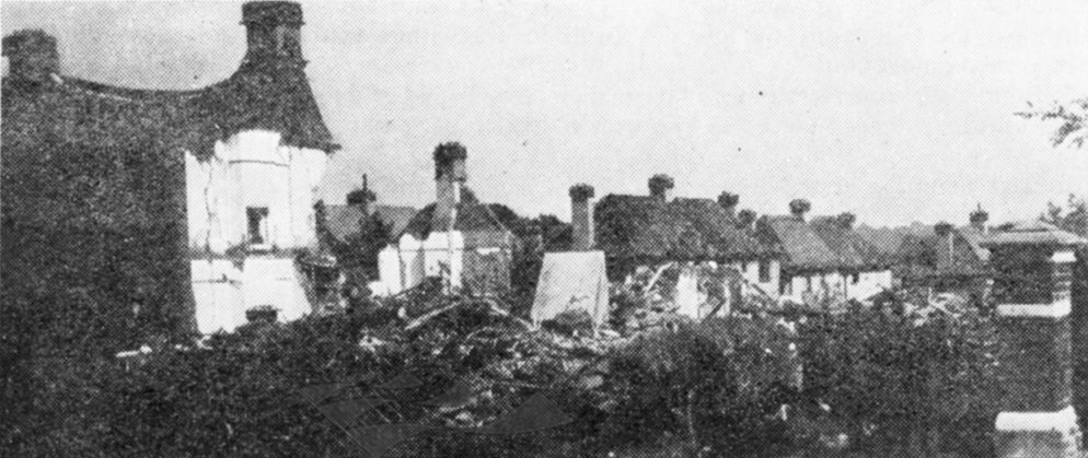 Bomb Damage in Knights Hill, Norwood