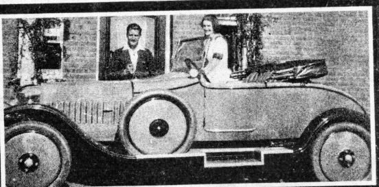 Phyllis Strohmenger's rally car