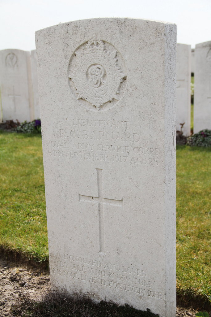 Robert Cyril Barnard_memorial