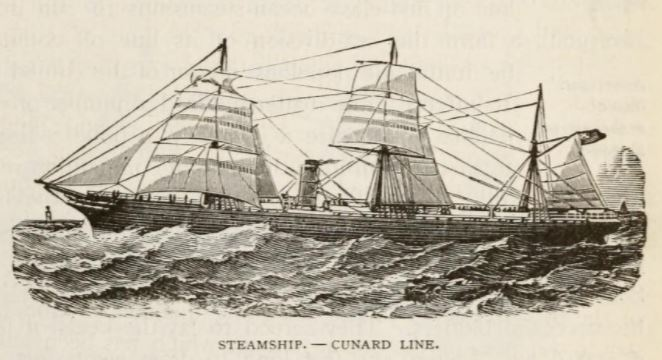 SS Russia Steamship of the Cunard Line (1878)