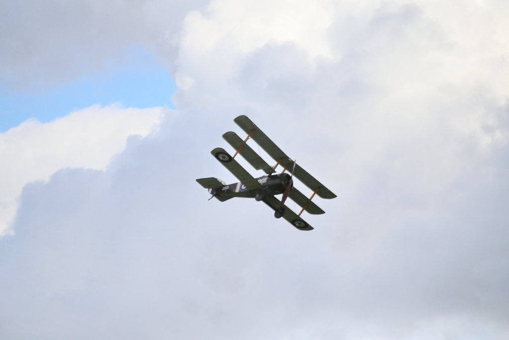 Sopwith Triplane in Flight