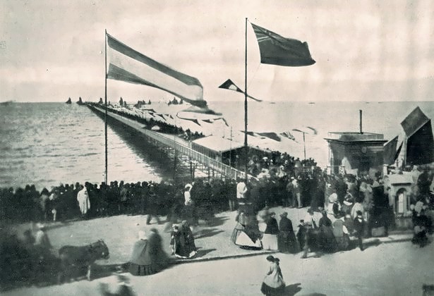 The Opening of Southport Pier Opening, 1860