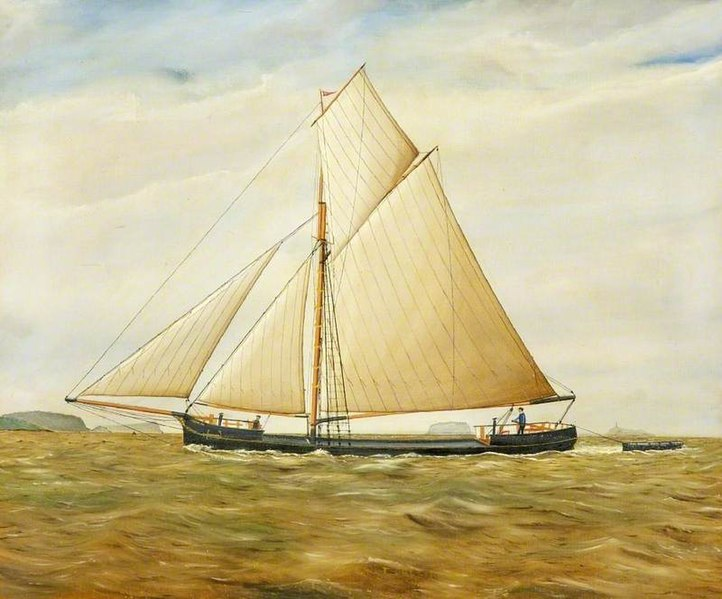 The Severn Trow 'Spry', by John Pockett