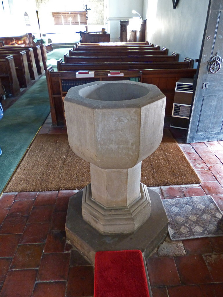 Grafton Flyford Church Font