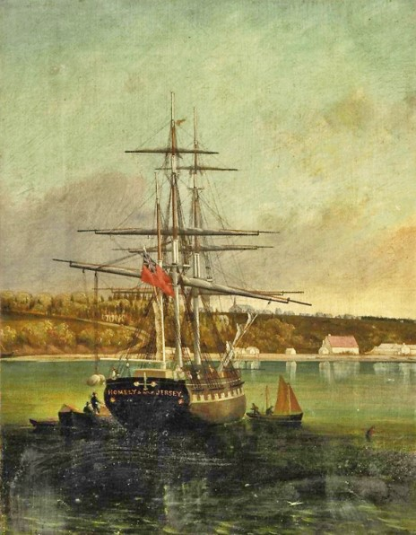 Barque 'Homely' (Ouless)