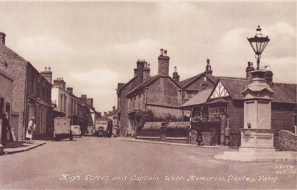 High St Dawley, Postcard
